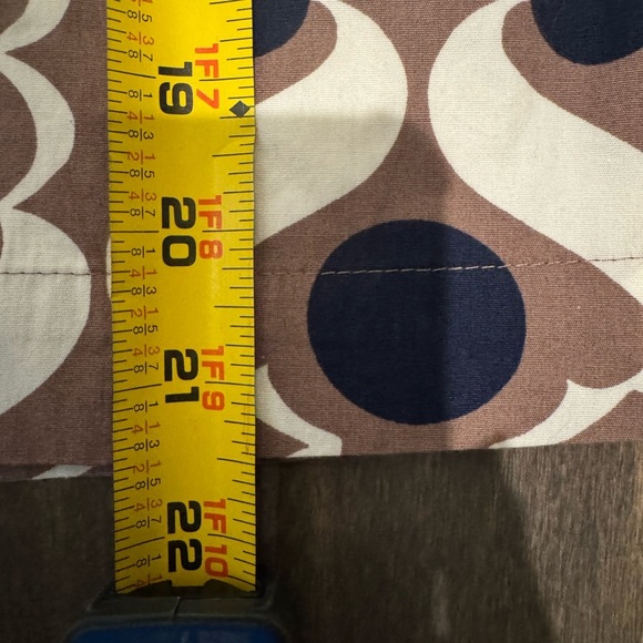 Boden Geometric Patterned Skirt Size 6R Cotton Mini European Heritage Classic - Picture 13 of 13